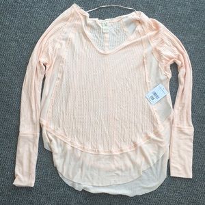 NWT Free People long sleeve thermal size Medium